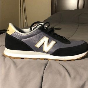 New Balance 501 sneakers.